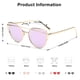 thumbnail image 3 of Gafas de Sol SOJOS Ojo de Gato SJ1001 para Mujeres con Lentes Espejadas, 3 of 5