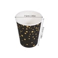 thumbnail image 2 of unbranded 10Ud Vasos Desechables De Negro Premium Para Fiesta Y Reuniones Sociales, 2 of 8
