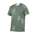 thumbnail image 4 of OUSIMEN Men's short-sleeved printed T-shirt, 4 of 7