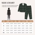 thumbnail image 4 of Lsque Monster Cartoons Pattern Long Sleeve Pajama Set for Women - Soft 2-Piece Sleepwear and Loungewear Set with Pockets, Comfy Nightwear-Large, 4 of 7