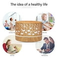 thumbnail image 5 of Gcvizuso Essential Oil Diffuser, Aroma Diffuser, Remote Control Large Capacity Household 500ml Wood Grain Aroma Diffuser, 5 of 8