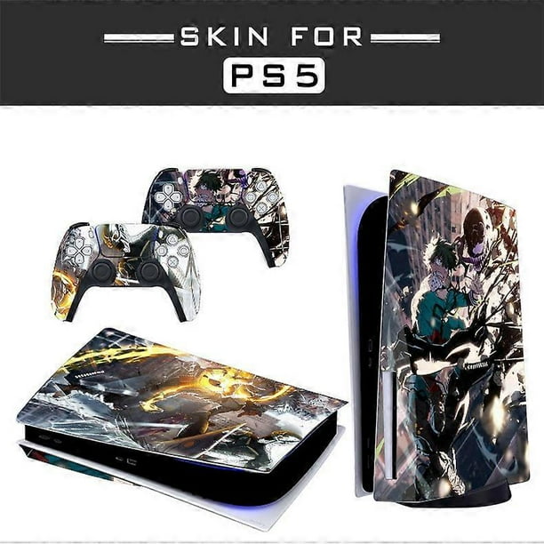 Adhesive Skin - Compatible for PS5 - Cover to customize the Console - Removable Vinyl Film - Matte Satin HD Quality (Disk,venom)