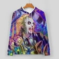 thumbnail image 5 of Beetlejuice Sweatshirt & Sweatpants Tracksuit Sets Printed Casual Pullover Hoodie & Pants Set 2XS, 5 of 9