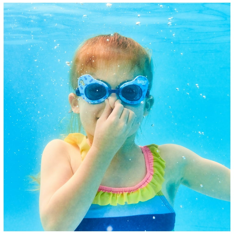 SwimWays Bluey Swim Goggles, for Kids Age up