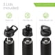 thumbnail image 5 of Botella de agua SiPx de acero inoxidable con triple aislamiento de 750 ml, 5 of 8