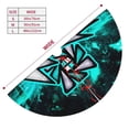 thumbnail image 2 of Lsque Geometry Dash Print Christmas Tree Skirt, Tree Skirt with Ties or Velcro, Perfect for Holiday Decorations, Halloween, and New Year-48", 2 of 7