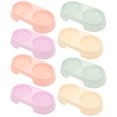 thumbnail image 1 of 8 cuencos para gatos, comederos dobles para mascotas, bebederos antideslizantes., 1 of 6