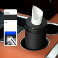 thumbnail image 1 of BUYISI Multifunction Car Tissue Box Auto Round Paper Tube Safety Broken Glass Tissue Black, 1 of 4