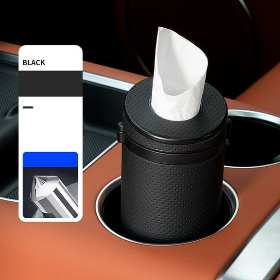 Multifunction Car Tissue Box Auto Round Paper Tube Safety Broken glass Tissue