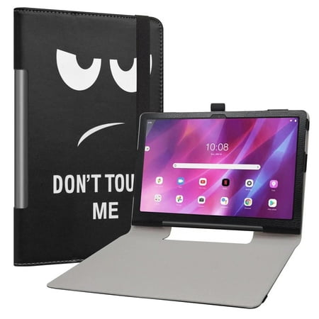 Labanema 11" Lenovo Yoga Tab 11 (YT-J706F) Case, PU Leather Folio Stand Protective Case, Cover for 11" Lenovo Yoga Tab 11 (YT-J706F) (Big Eyes)