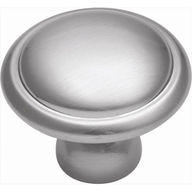 Hickory Hardware P14848-SN 1,37 In. Conquête Nickel Satiné Bouton de l'Armoire