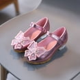 thumbnail image 3 of Odeerbi Girls Sandals Infant Kids Baby Girls Pearl Crystal Bling Bowknot Single Princess Shoes Sandals, 3 of 9