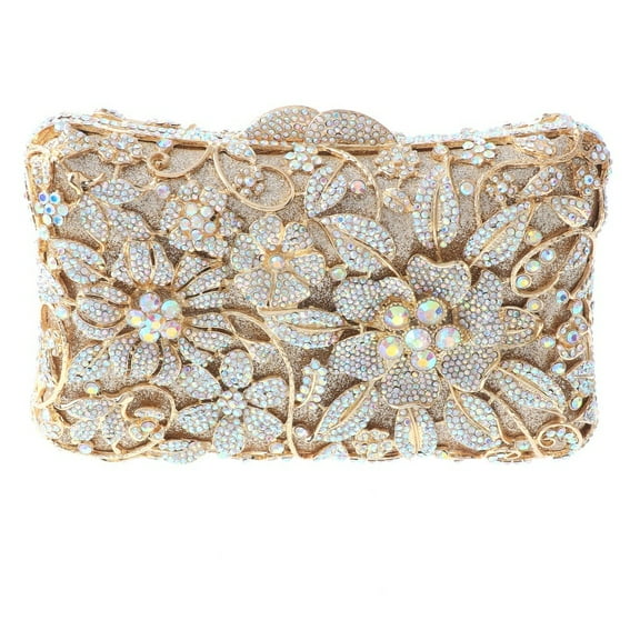 CRYSTAL HANDMADE EVENING BAG