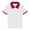 Red, variant on Boys School Uniform Polo Shirt with Contrast Trim and Ribbed Cuffs (Red,12-13 Years)