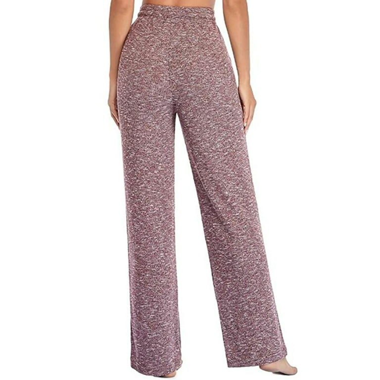 Colisha Womens Wide Leg Pajama Bottoms Drawstring Plus Size Lounge Pants  Long Sleepwear Pyjamas Pjs Pants with Pockets - Walmart.com