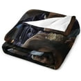 thumbnail image 3 of Pedro Pascal Blanket Cool #1 Ultra Soft Flannel Fleece Blanket Stylish Bedroom Living Room Sofa Warm Blanket All Season Use 30"*40"（76 * 100cm）, 3 of 6