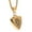 Gold Horse, variant on Classic Unisex Stainless Steel Personality Simple Triangles 12 Chinese Zodiac Biker Pendant Horoscopes Necklace Animal Charm Gold Boar