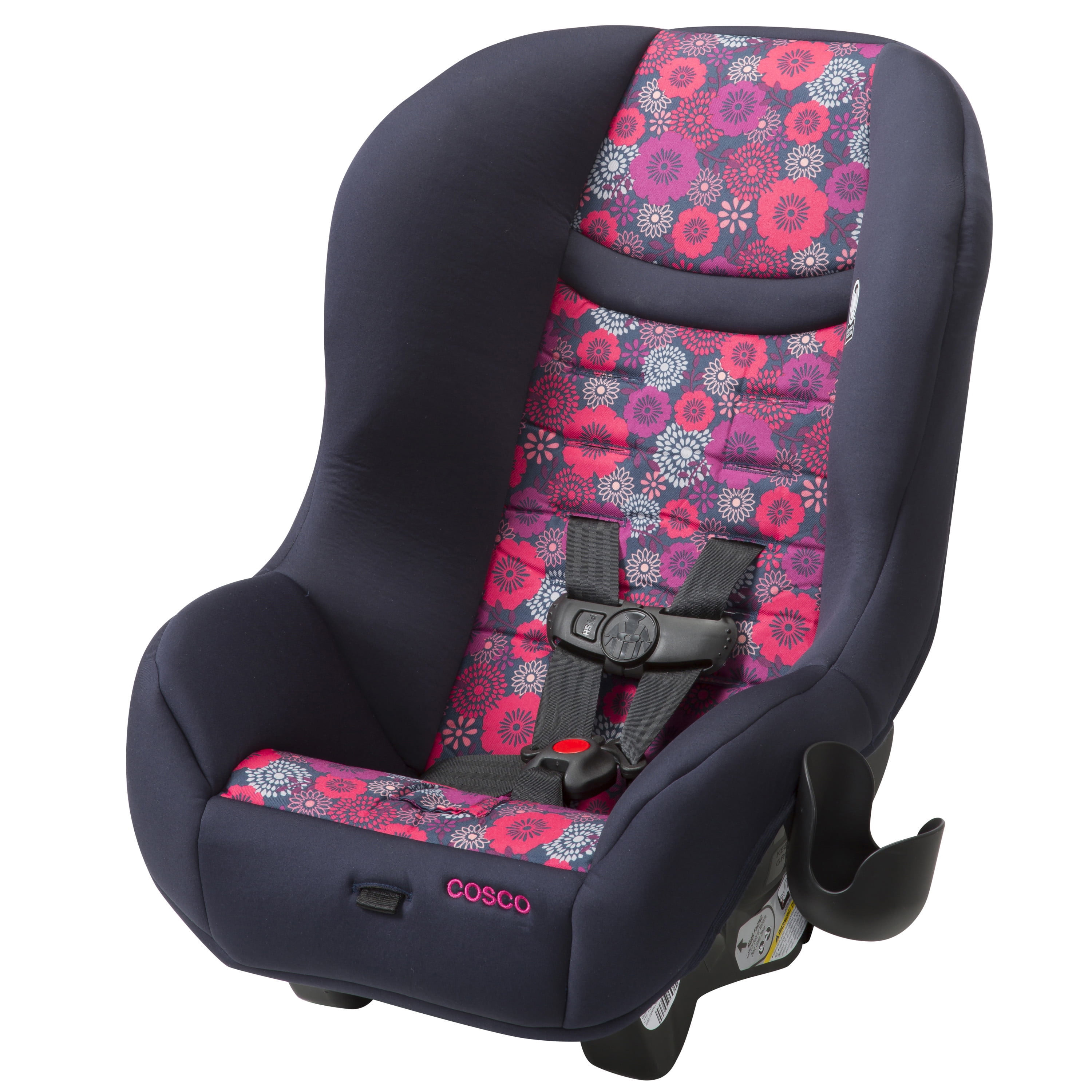 Cosco Scenera NEXT Convertible Car Seat Orchard Blossom Navy  Walmart com