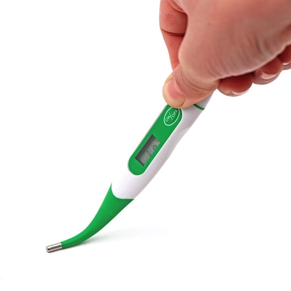 Yeacher Animal Thermometer Digital LED Display Thermometer Fast Reading Accurate Waterproof Pet Digital Thermometer for Dogs Horse Cats Pigs Sheep