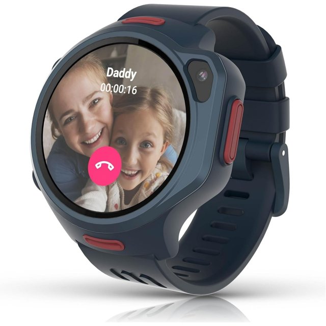 myFirst Fone R2 Acai Purple Kids Smartwatch Phone: GPS Safety, Video Call, SOS, eSIM - For Ages 5-12 in USA/Canada