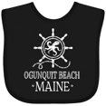 thumbnail image 3 of Inktastic Ogunquit Beach Maine Boys or Girls Baby Bib, 3 of 4