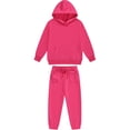 thumbnail image 2 of Unisex Kids' and Toddlers' Modern Sweatsuit Set, 2 Piece Hooded Outfit, Pack of 2, 2 of 3