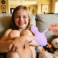 thumbnail image 4 of Dwellin Stretchy Duck Squeeze Toys Stress Relief Funny Fidget Toys for Adults and Kids Party Favors Gift for Birthday Christmas Classroom Prizes Purple, 4 of 6