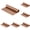 6 Pack, variant on Teflon Sheets for Baking,12×16 Inch Reusable Baking Sheet Liners for Heat Press Transfer Sheet,Heat Resistant,Non-stick,Reusable,Cuttable,Good Choice for Heat Press and Baking