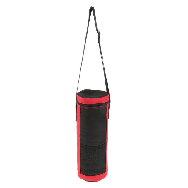 Portabotellas Oxford perfecl con Funda Aislante para Enfriador de Botellas rojo