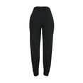 thumbnail image 3 of Jogger Fruit Of The Loom Para mujer, de felpa, negro, talla EG, 3 of 4