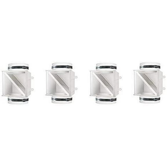 Dundas Jafine PCLT4WZW Dryer Duct Lint Trap 4-Pack