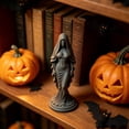 thumbnail image 6 of Enchanting Witch Desktop Figurine, Elegant Witch Sculpture For Halloween Home Decor, Unique Collectible 3D Printed Witch Ornament For Desk Shelf Display 5.1"X1.9"X1.8" 2026, 6 of 6