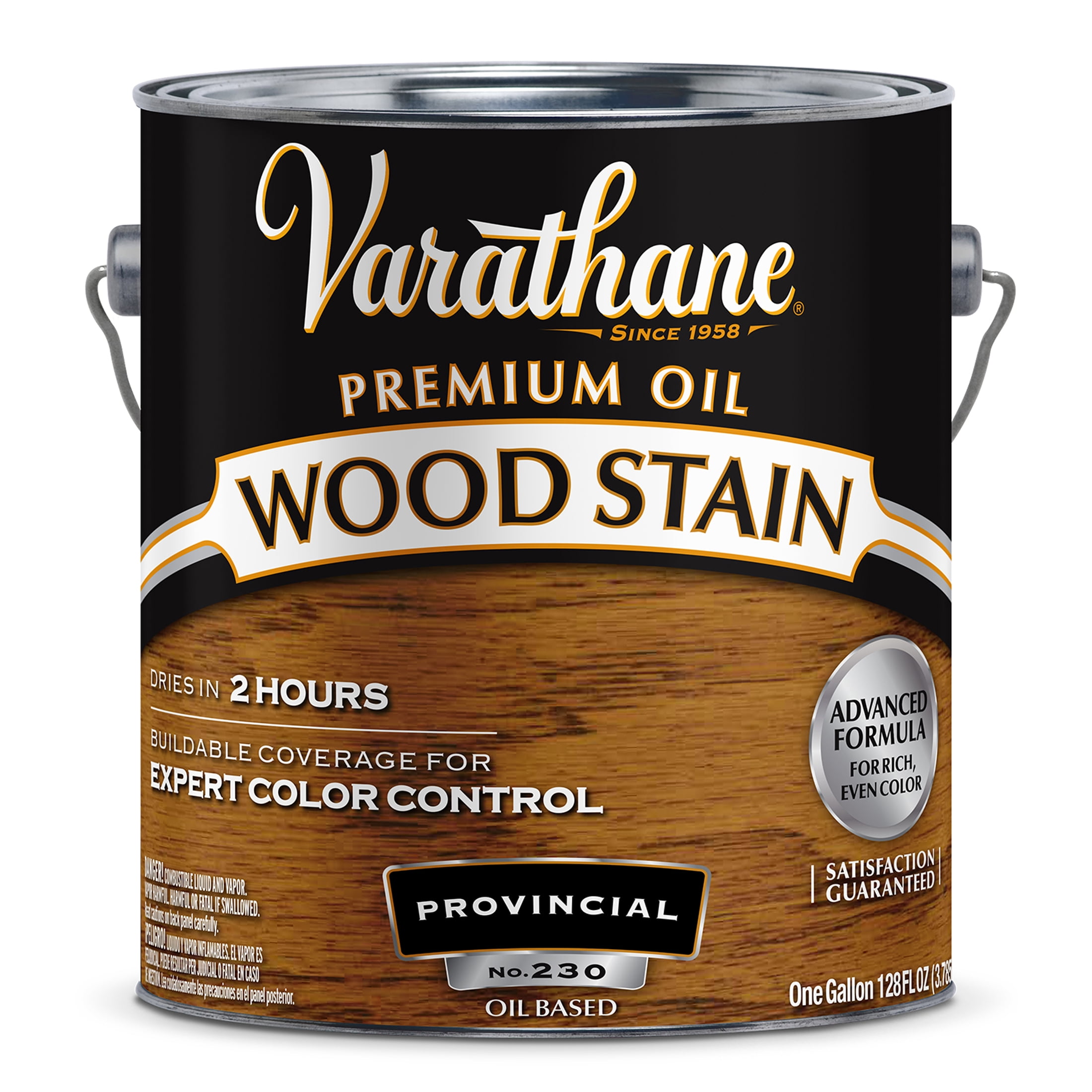 2 Pack, Provincial, Varathane Premium Oil-Based Interior Wood Stain-211682, Gallon
