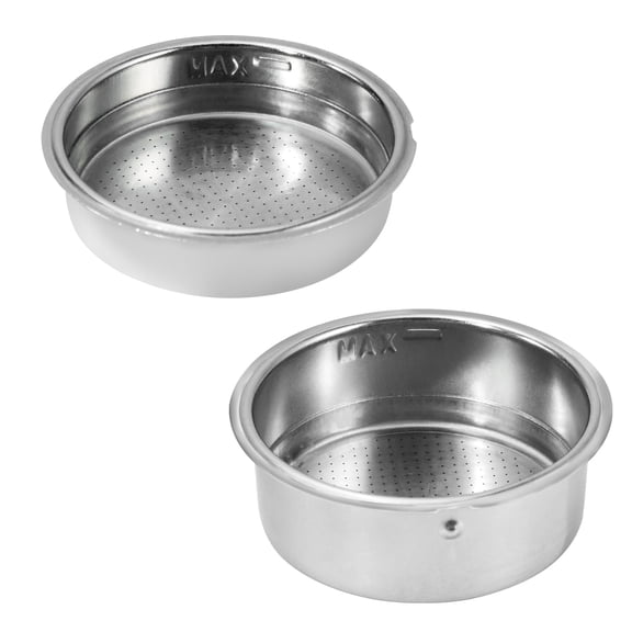 Replacement Parts, 51mm Filter Baskets for URintells Cuising Espresso Machine EM5220-US, 2 Packs (Single cup and double cup)