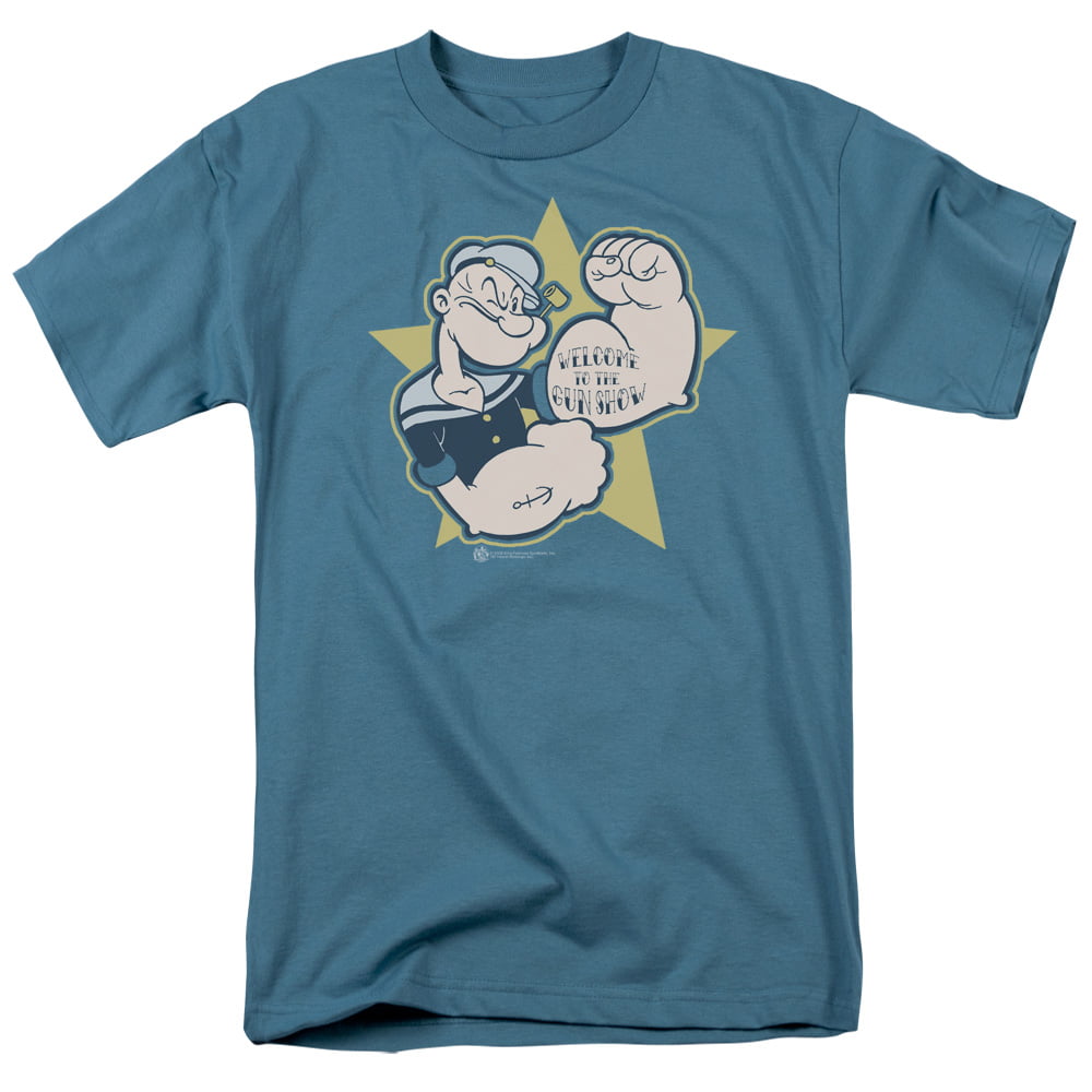 Wat dan ook pols koel Popeye - Welcome To The Gun Show - Short Sleeve Shirt - Large - Walmart.com