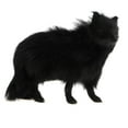 thumbnail image 4 of Juguete de peluche relleno , animal de s realistas, de cumpleaños para niños, 4 para elegir Negro, 4 of 8