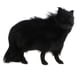 thumbnail image 4 of Juguete de Simulación de Animales de Peluche de Colecciones Adorno para Hogar Dormitorio Negro, 4 of 8