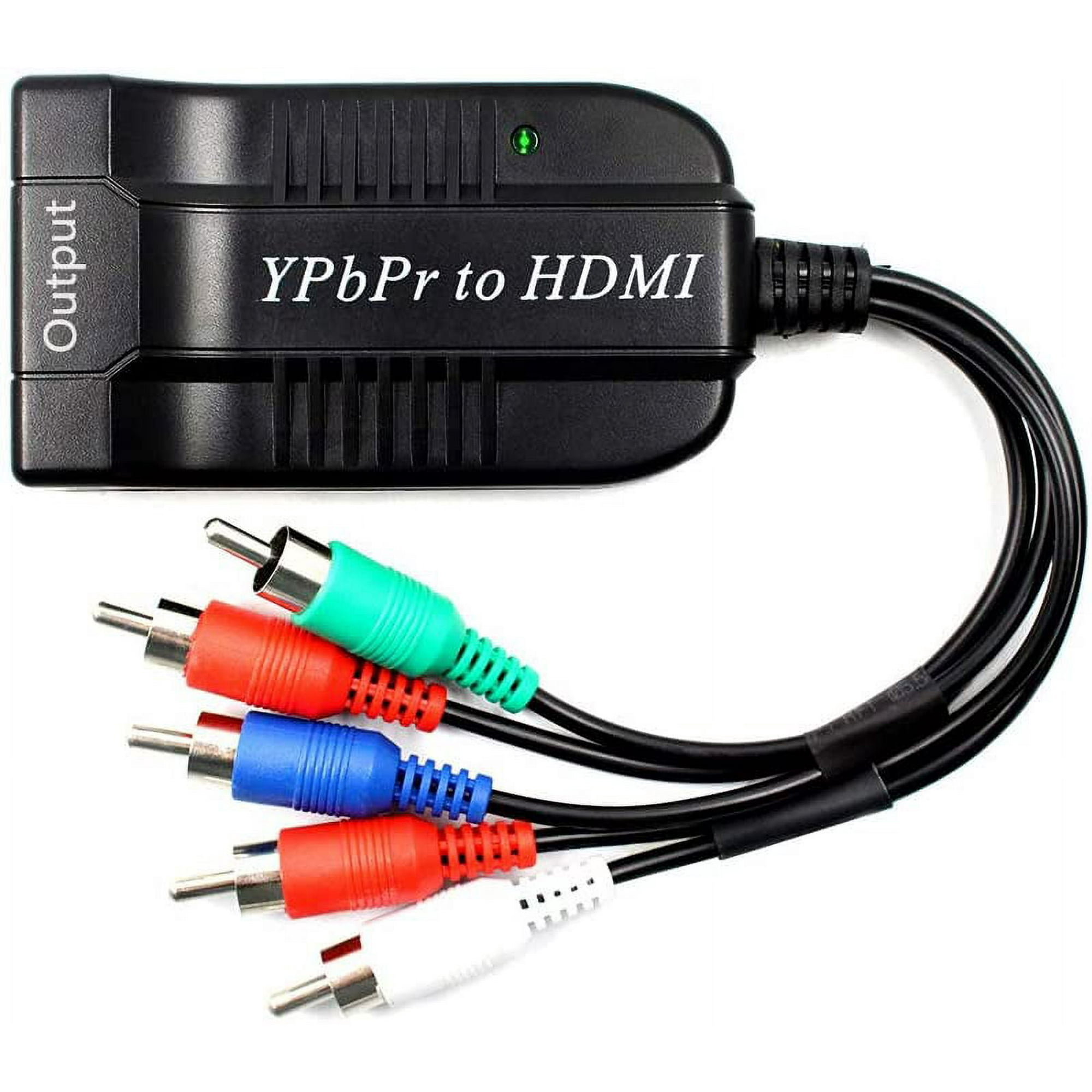 Ypbpr To Hdmi Converter Adapter, Component To Hdmi, 5Rca Rgb Ypbpr