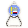 thumbnail image 1 of I Am From Costa Rica Art Deco  Fashion Metal Beer Bottle Cap Opener Duty Stainless Steel, 1 of 3