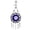Elephant, variant on LAZIOEGR Blue Eye Wall Hanging Ornament Unique Pendant Hollow Flowers Turkish Lucky Wall Ornament for Home Office, 11 inches / 27.9 cm