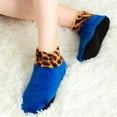thumbnail image 2 of MEZZALL Toddler Kids Boys Girls Winter Warm Cartoon Lined Leopard Non- Home Indoor Thermal Socks Versatile, 2-4 Years, 2 of 3