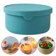 thumbnail image 1 of Fiambrera de silicona de cáscara grado alimenticio Contenedor de comida portátil Contenedor de almuerzo a prueba  700ml Baoblaze  Recipiente de silicona, 1 of 8