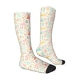 thumbnail image 3 of Haiem Fall Rabbit Socks, Funny Novelty Crazy Design Cotton Socks Sports Socks Knee High Socks For Men, Women,1Pairs - Gift For Working Friends, 3 of 9