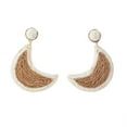 thumbnail image 5 of Aretes colgantes Minnieouse forma de luna Café con leche, 5 of 5