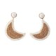 thumbnail image 1 of 1 par de pendientes Retro de verano en forma de luna, joyería colgante para novias, accesorio colgante para el hogar, fiesta en la playa al aire Ropa, zapatos y accesorios Miscelánea Café con leche Qarigey AP011242-02, 1 of 5