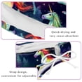 thumbnail image 3 of Robot Unicorn Attack One-Piece Swimsuit Bikini Set, Detachable Sponge, Adjustable Strap, Two-Pack, Beach Vacation Wear, 3 of 6