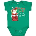 thumbnail image 3 of Inktastic Santa Claus Is On His Way Christmas Boys or Girls Baby Bodysuit, 3 of 5