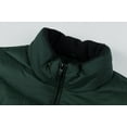 thumbnail image 5 of The Whole Shebang Men's Quilted Puffer Jacket with Faux Fur Lining – Winter Outerwear, 5 of 5