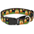 thumbnail image 1 of Buckle-Down Duck with Frog Hat Martingale Dog Collar, 1 of 1
