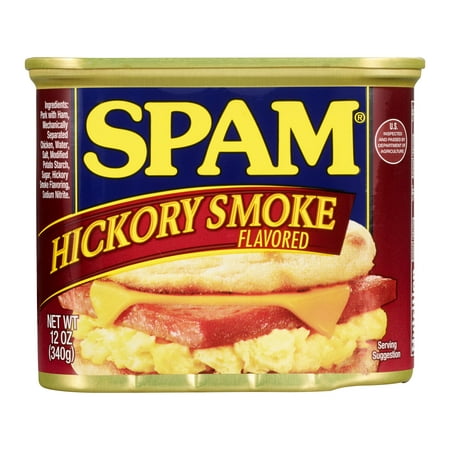 Spam Hickory Smoke, 12 Ounce Can (Best Wood To Smoke Pulled Pork)